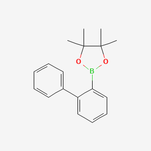 molecular formula C18H21BO2 B2721628 Biphenyl-2-boronic acid pinacol ester CAS No. 914675-52-8
