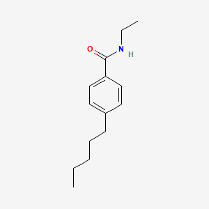 molecular formula C14H21NO B2721725 N-ethyl-4-pentylbenzamide CAS No. 401587-40-4