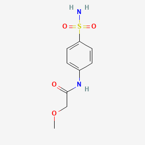 molecular formula C9H12N2O4S B2721757 2-methoxy-N-(4-sulfamoylphenyl)acetamide CAS No. 200201-59-8