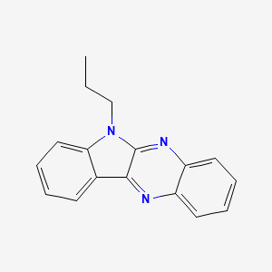 molecular formula C17H15N3 B2721854 6-propyl-6H-indolo[2,3-b]quinoxaline 