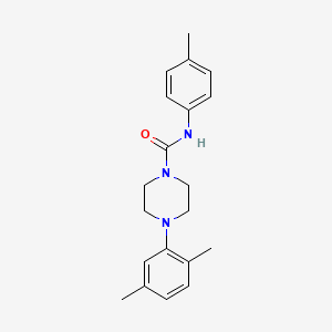 4-(2,5-dimethylphenyl)-N-(4-methylphenyl)piperazine-1-carboxamide