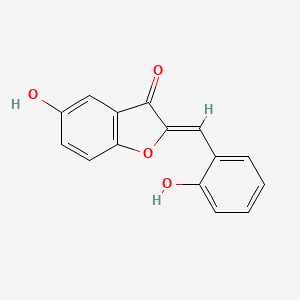 (Z)-5-hydroxy-2-(2-hydroxybenzylidene)benzofuran-3(2H)-one