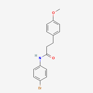 N-(4-bromophenyl)-3-(4-methoxyphenyl)propanamide