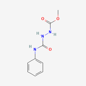 molecular formula C9H11N3O3 B2722419 Methyl 2-(anilinocarbonyl)hydrazinecarboxylate CAS No. 58979-78-5