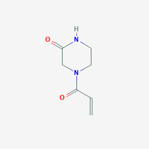 4-Prop-2-enoylpiperazin-2-one