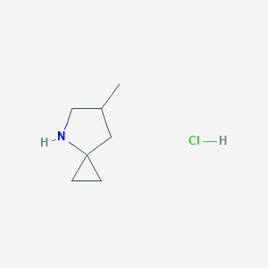 B2722866 6-Methyl-4-azaspiro[2.4]heptane hydrochloride CAS No. 1823957-29-4