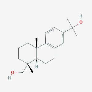 molecular formula C20H30O2 B027229 Daturabietatriene CAS No. 65894-41-9