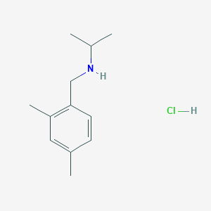molecular formula C12H20ClN B2722992 [(2,4-Dimethylphenyl)methyl](propan-2-yl)amine hydrochloride CAS No. 1240567-52-5