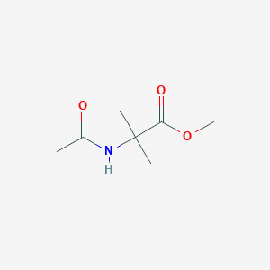 molecular formula C7H13NO3 B2722996 methyl N-acetyl-2-methylalaninate CAS No. 43135-06-4