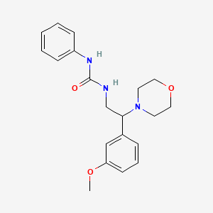 1-(2-(3-Methoxyphenyl)-2-morpholinoethyl)-3-phenylurea