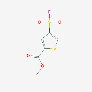 Methyl 4-(fluorosulfonyl)thiophene-2-carboxylate