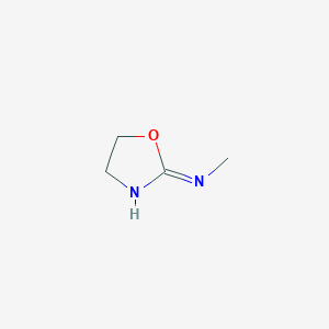 molecular formula C4H8N2O B2723215 N-methyl-4,5-dihydro-1,3-oxazol-2-amine CAS No. 2214-70-2