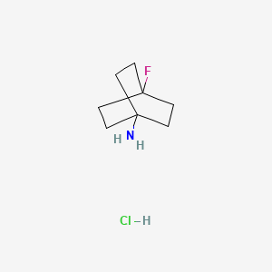 4-Fluorobicyclo[2.2.2]octan-1-amine hydrochloride