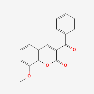 3-benzoyl-8-methoxy-2H-chromen-2-one