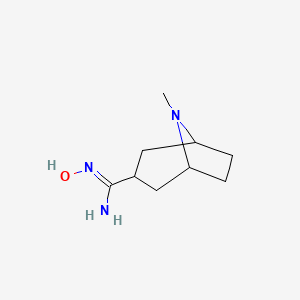 N'-hydroxy-8-methyl-8-azabicyclo[3.2.1]octane-3-carboximidamide