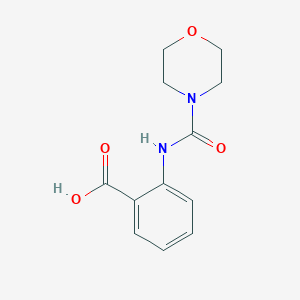 2-[(Morpholin-4-ylcarbonyl)amino]benzoic acid