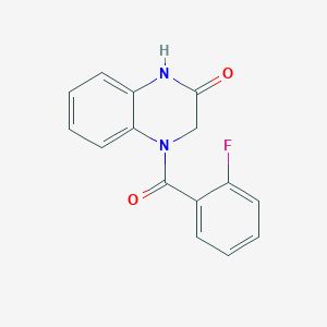 4-(2-Fluorobenzoyl)-1,3-dihydroquinoxalin-2-one