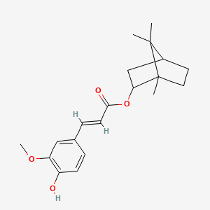 molecular formula C20H26O4 B2723525 Bornyl ferulate CAS No. 90411-21-5