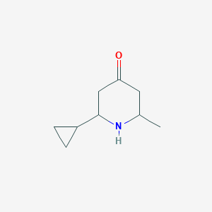 2-Cyclopropyl-6-methylpiperidin-4-one