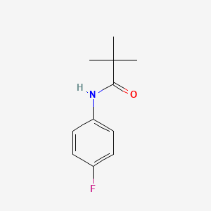 N-(4-fluorophenyl)-2,2-dimethylpropanamide