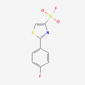 2-(4-Fluorophenyl)-1,3-thiazole-4-sulfonyl fluoride