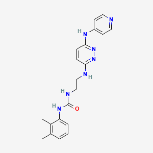 1-(2,3-Dimethylphenyl)-3-(2-((6-(pyridin-4-ylamino)pyridazin-3-yl)amino)ethyl)urea