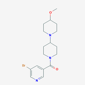 1'-(5-Bromopyridine-3-carbonyl)-4-methoxy-1,4'-bipiperidine