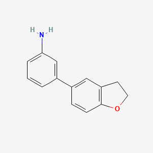 3-(2,3-Dihydro-1-benzofuran-5-yl)aniline