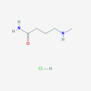 4-(Methylamino)butanamide HCl