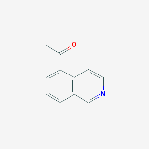 molecular formula C11H9NO B2723675 1-(Isoquinolin-5-YL)ethanone CAS No. 54415-44-0