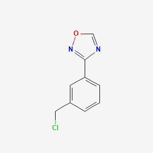 3-[3-(Chloromethyl)phenyl]-1,2,4-oxadiazole