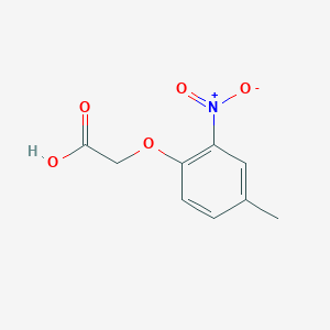 molecular formula C9H9NO5 B2723685 (4-Methyl-2-nitrophenoxy)acetic acid CAS No. 436091-45-1; 861296-09-5
