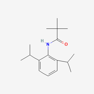 N-[2,6-di(propan-2-yl)phenyl]-2,2-dimethylpropanamide