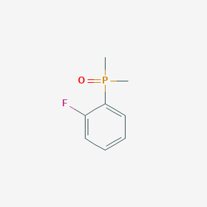 molecular formula C8H10FOP B2723763 (2-Fluorophenyl)dimethylphosphine oxide CAS No. 1632540-70-5