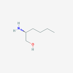 molecular formula C6H15NO B2723804 (2R)-2-aminohexan-1-ol CAS No. 80696-28-2