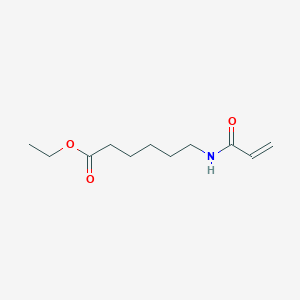 molecular formula C11H19NO3 B2723824 Ethyl 6-(prop-2-enamido)hexanoate CAS No. 119708-10-0