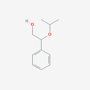 molecular formula C11H16O2 B2723883 2-Phenyl-2-(propan-2-yloxy)ethan-1-ol CAS No. 90332-91-5