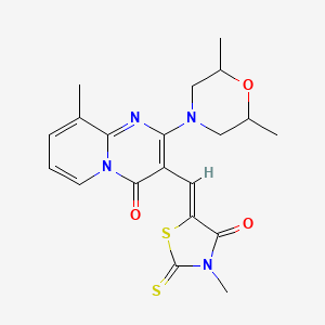 molecular formula C20H22N4O3S2 B2724027 SALOR-INT L247820-1EA CAS No. 372970-11-1