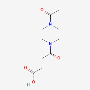 4-(4-Acetylpiperazin-1-yl)-4-oxobutanoic acid