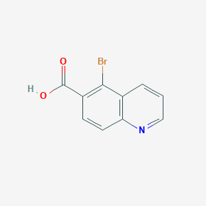 B2724115 5-Bromoquinoline-6-carboxylic acid CAS No. 945470-48-4