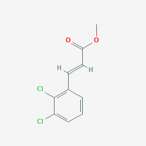 molecular formula C10H8Cl2O2 B2724352 methyl (2E)-3-(2,3-dichlorophenyl)prop-2-enoate CAS No. 175168-68-0