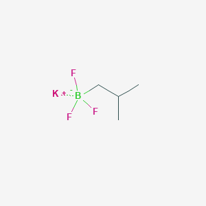 molecular formula C4H9BF3K B2724572 Potassium trifluoro(isobutyl)borate CAS No. 1138434-30-6