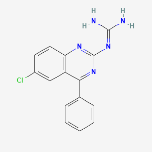 molecular formula C15H12ClN5 B2724591 NHE3-IN-2 