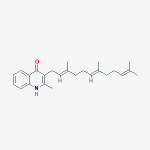 molecular formula C25H33NO B027253 Aurachin D CAS No. 108354-13-8