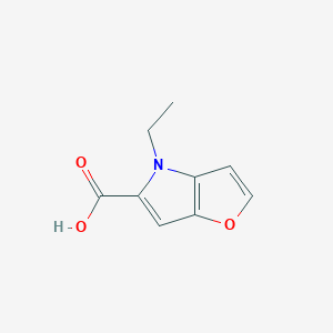 4-Ethyl-4h-furo[3,2-b]pyrrole-5-carboxylic acid
