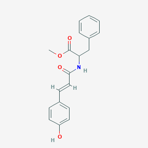 Methyl 2-[[(E)-3-(4-hydroxyphenyl)prop-2-enoyl]amino]-3-phenylpropanoate