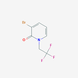 3-Bromo-1-(2,2,2-trifluoroethyl)pyridin-2(1H)-one