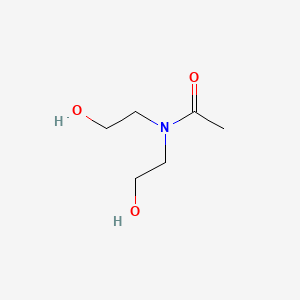 molecular formula C6H13NO3 B2725942 N,N-bis(2-hydroxyethyl)acetamide CAS No. 7435-67-8
