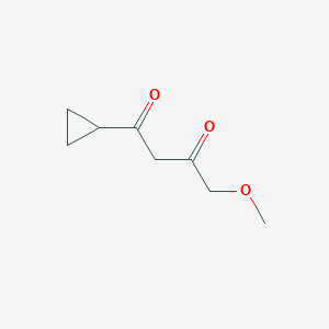 1-Cyclopropyl-4-methoxybutane-1,3-dione