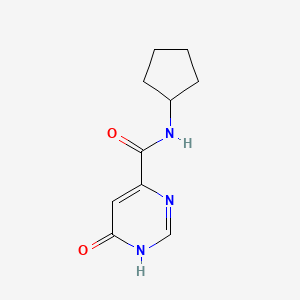N-cyclopentyl-6-hydroxypyrimidine-4-carboxamide
